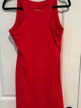 Columbia Women's Bright Red Racerback Dress Size M